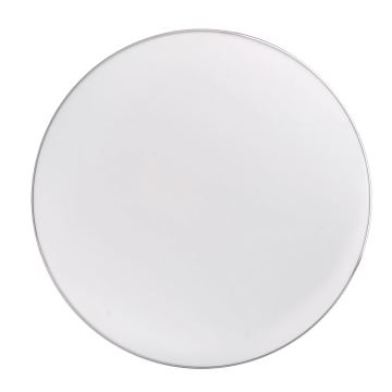 LED Kopalniška stropna svetilka MOON LED/18W/230V krom IP44