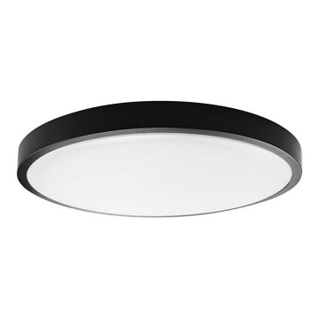 LED Kopalniška stropna svetilka SAMSUNG CHIP LED/18W/230V IP44 6500K pr. 25 cm črna