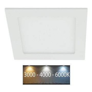 LED Kopalniška vgradna svetilka LED/12W/230V 3000/4000/6000K IP44