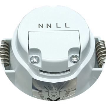 LED Kopalniška vgradna svetilka LED/5W/230V IP65 bela