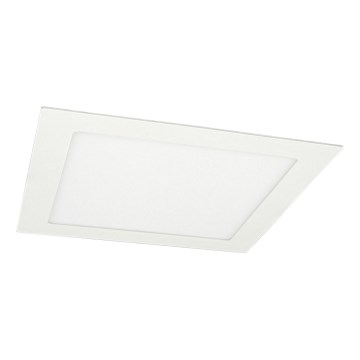 LED Kopalniška vgradna svetilka VEGA LED/12W/230V 3800K 16,8 cm IP44 snežno bela