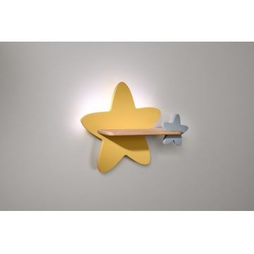 LED Otroška stenska svetilka s polico STAR LED/5W/230V - FSC certifikat