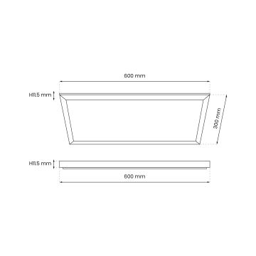 LED Panel LED/24W/230V 4000K