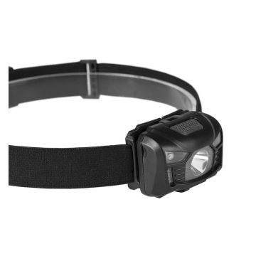 LED Zatemnitven rechargeable headlamp s senzorjem in rdeč svetel LED/3W/5V IP66 100 lm 20 h 1200 mAh