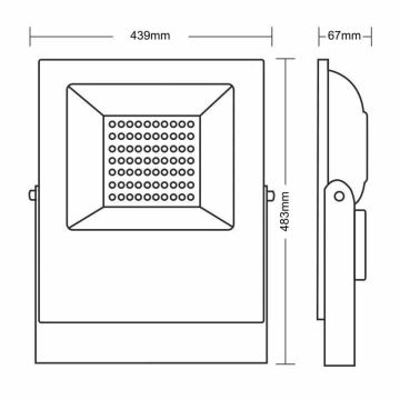 LED Reflektor PROFI PLUS LED/300W/230V 5000K IP66