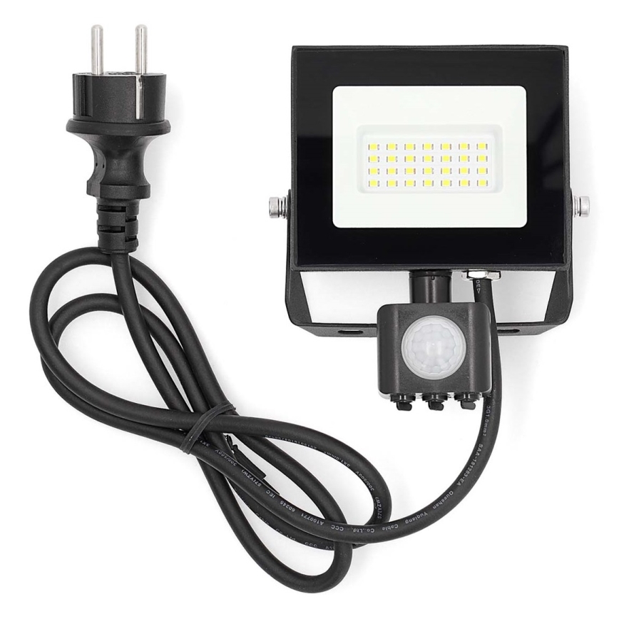 LED Reflektor s senzorjem LED/20W/230V 4000K IP44