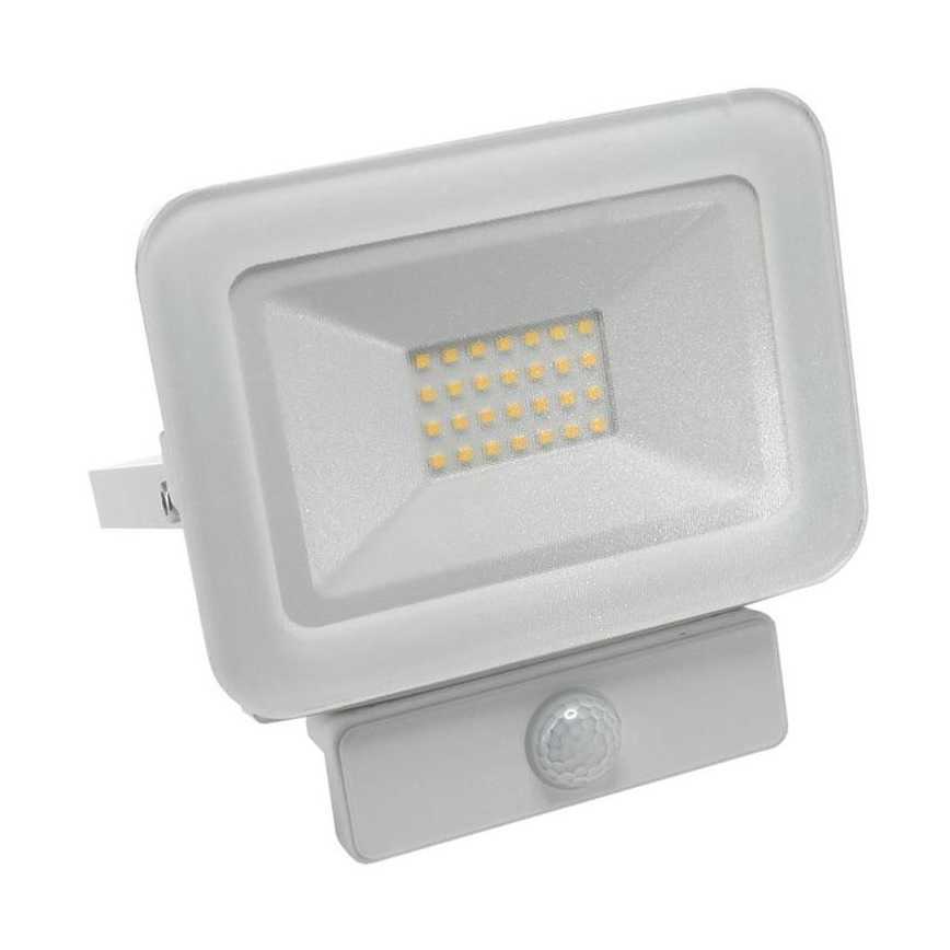 LED Reflektor s senzorjem LED/20W/265V 1800lm bílá IP65