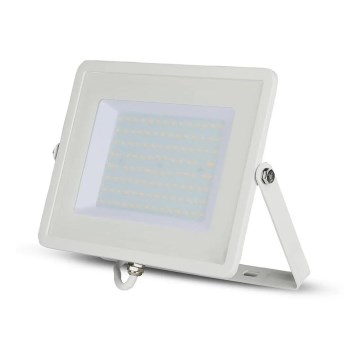 LED Reflektor SAMSUNG CHIP LED/100W/230V 3000K IP65 bela