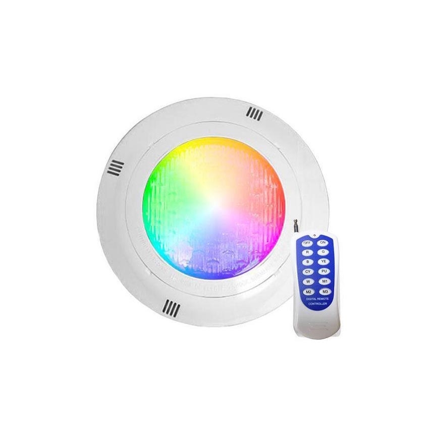 LED RGB Svetilka za bazen LED/45W/12V IP68 + Daljinski upravljalnik