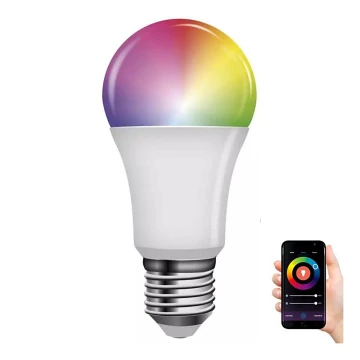 LED RGB Zatemnitvena žarnica GoSmart A60 E27/11W/230V 2700-6500K Tuya