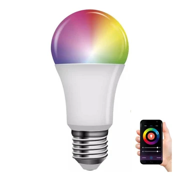 LED RGB Zatemnitvena žarnica GoSmart A60 E27/11W/230V 2700-6500K Wi-Fi Tuya