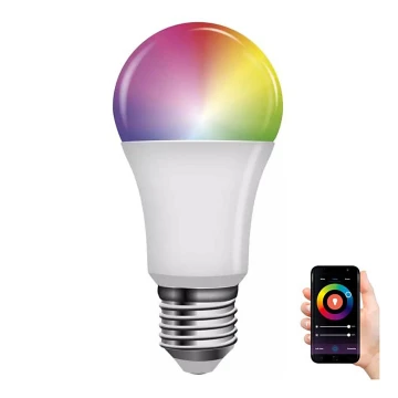 LED RGB Zatemnitvena žarnica GoSmart A60 E27/9W/230V 2700-6500K Tuya
