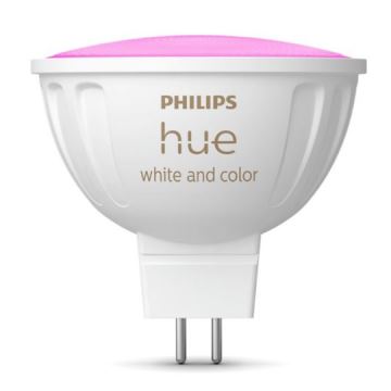 LED RGBW Zatemnitvena žarnica Philips Hue White And Color Ambiance GU5,3/MR16/6,3W/12V 2000-6500K