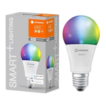 LED RGBW Zatemnitvena žarnica SMART+ E27/9W/230V 2700K-6500K Wi-Fi - Ledvance