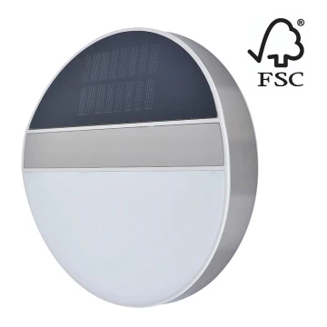 LED Solarna hišna številka LED/3x0,1W/2,4V IP44 - FSC certifikat