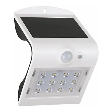 LED Solarna stenska svetilka s senzorjem LED/2W IP65