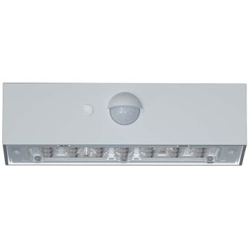 LED Solarna stenska svetilka s senzorjem LED/3W/3,7V 3000K/4000K IP65 bela