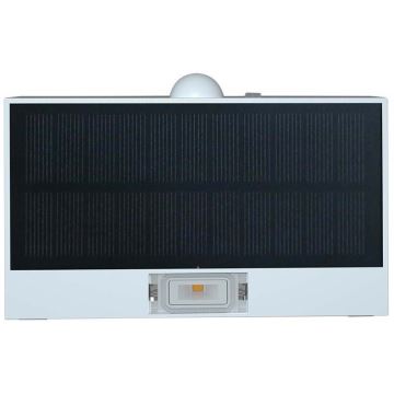 LED Solarna stenska svetilka s senzorjem LED/3W/3,7V 3000K/4000K IP65 bela