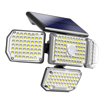 LED Solarna stenska svetilka s senzorjem LED/5,5V IP44