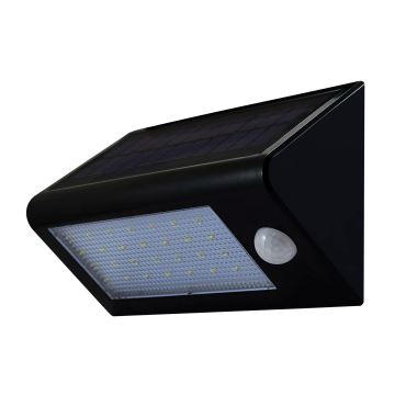 LED Solarna stenska svetilka s senzorjem LED/5W IP44
