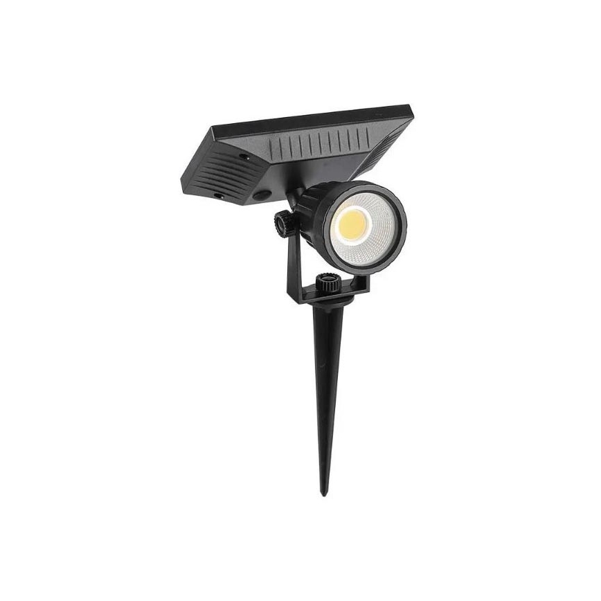 LED Solarna svetilka SPIKE LED/2W/5,5V IP65 3000K