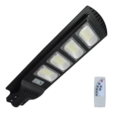 LED Solarna ulična svetilka s senzorjem STREET LED/15W/3,2V IP65 + Daljinski upravljalnik
