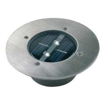 LED Solarni reflektor s senzorjem LED/0,12W/2xAAA IP67 nerjaveče obroč