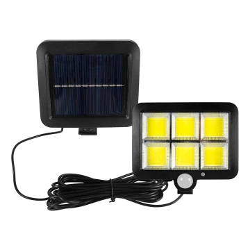 LED Solarni reflektor s senzorjem LED/1,5W/3,7V 6000K IP44
