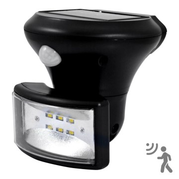 LED Solarni reflektor s senzorjem LED/5W/3,7V IP44