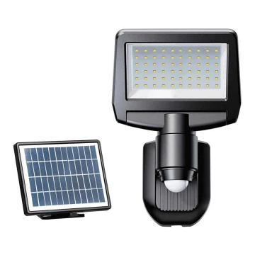 LED Solarni senzorski reflektor TOMI LED/10W/7,4V IP44