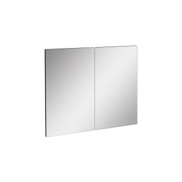 LED Stensko ogledalo z osvetlitvijo RECTANGULAR 80x60 cm bela