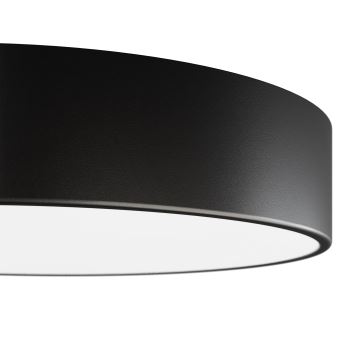 LED Stropna svetilka CLEO LED/96W/230V 4000K pr. 80 cm črna