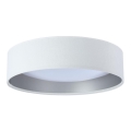 LED Stropna svetilka GALAXY LED/24W/230V pr. 44 cm bela/srebrna
