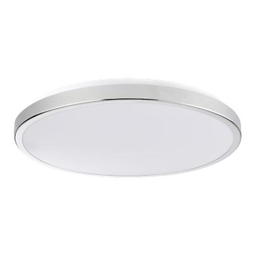 LED Stropna svetilka KERN LED/24W/230V pr. 40 cm sijajni krom