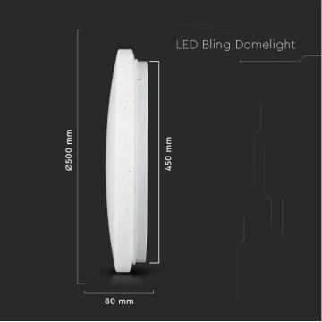 LED Stropna svetilka LED/36W/230V pr. 50 cm 3000/4000/6400K