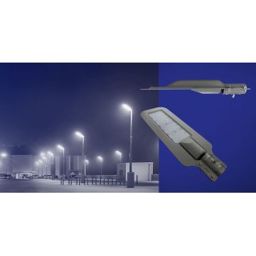 LED Ulična svetilka KLARK LED/200W/230V IP65 siva