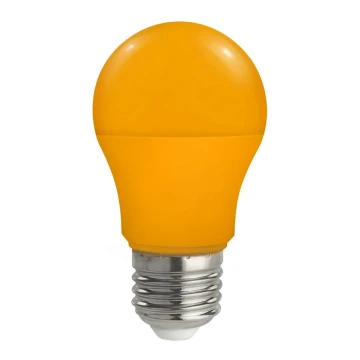 LED žarnica A50 E27/4,9W/230V oranža