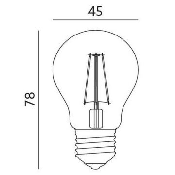 LED Žarnica E27/1,3W/230V 3000K