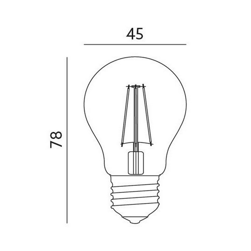 LED Žarnica E27/1,3W/230V 3000K