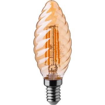 LED Žarnica FILAMENT AMBER E14/4W/230V 2200K