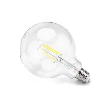 LED Žarnica FILAMENT G125 E27/4W/230V 6500K - Aigostar