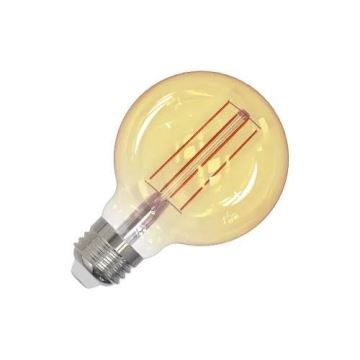 LED Žarnica FILAMENT SLIM VINTAGE G80 E27/4,5W/230V 1800K