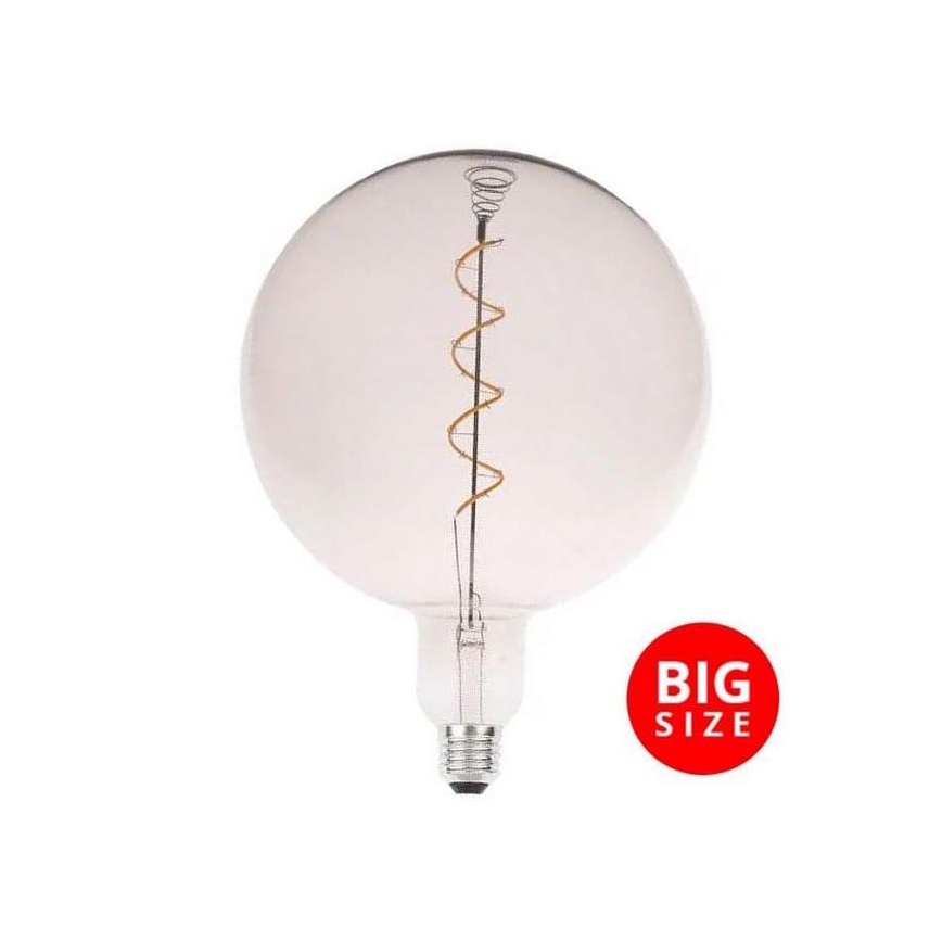 LED Žarnica FILAMENT SPIRAL SMOKE G200 E27/4W/230V 2000K