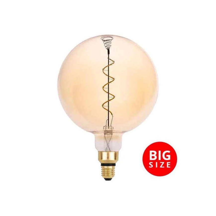 LED Žarnica FILAMENT SPIRAL VINTAGE G200 E27/4W/230V 2000K