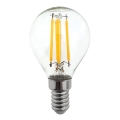 LED Žarnica FILAMENT VINTAGE E14/5W/230V 2700K