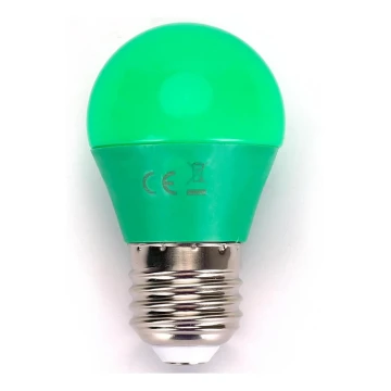 LED Žarnica G45 E27/4W/230V zelena - Aigostar