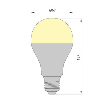LED Žarnica LEDSTAR ECO E27/12W/230V 3000K
