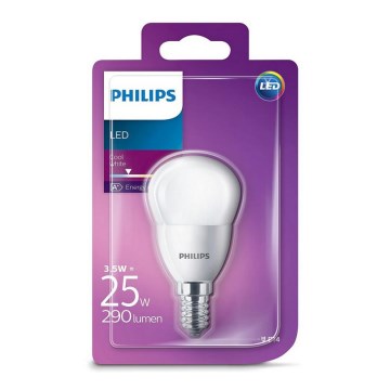 LED Žarnica Philips E14/3,5W/230V 4000K