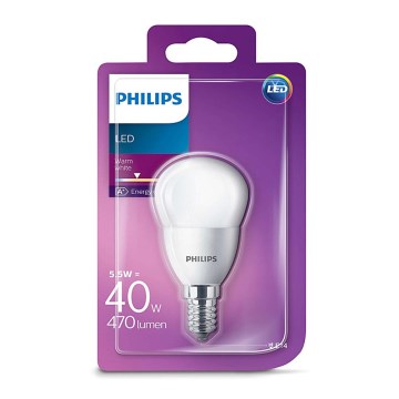 LED Žarnica Philips E14/5,5W/230V 2700K