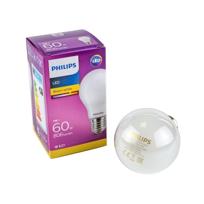 LED Žarnica Philips E27/7W/230V 2700K